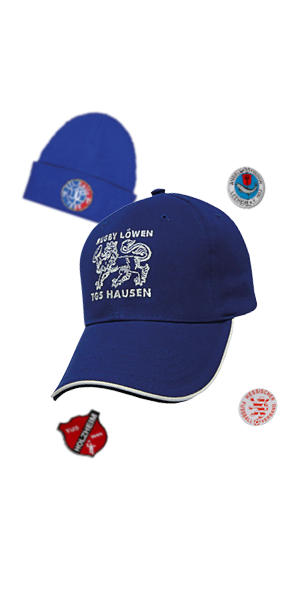 Fanartikel, Basecap, Strickmütze, Abzeichen